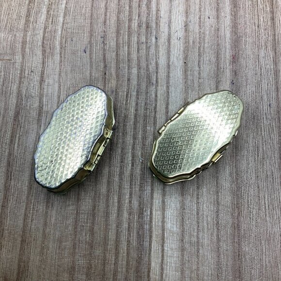 Vintage Metal Bundle Pill Compact Box - Picture 3 of 5